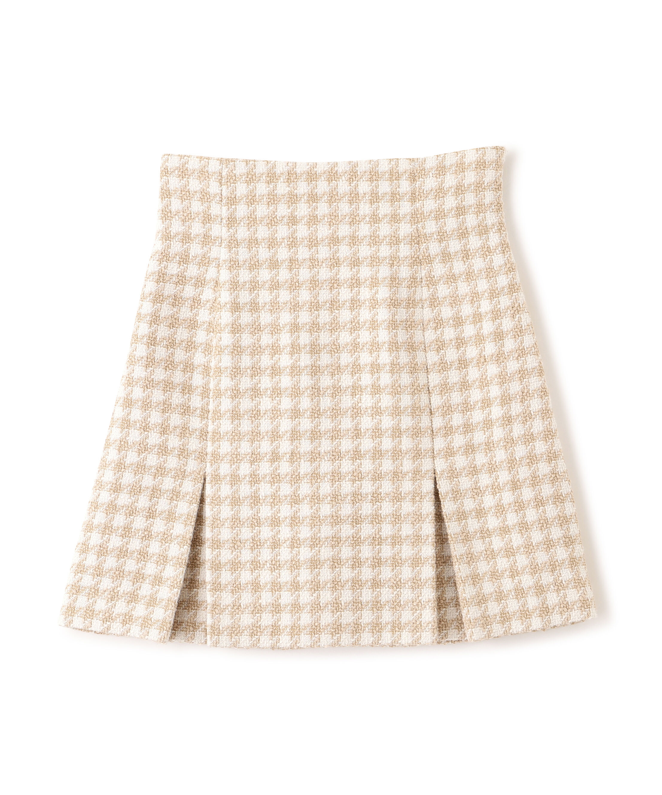  「千鳥ツイードタイトミニスカート」|スカート|