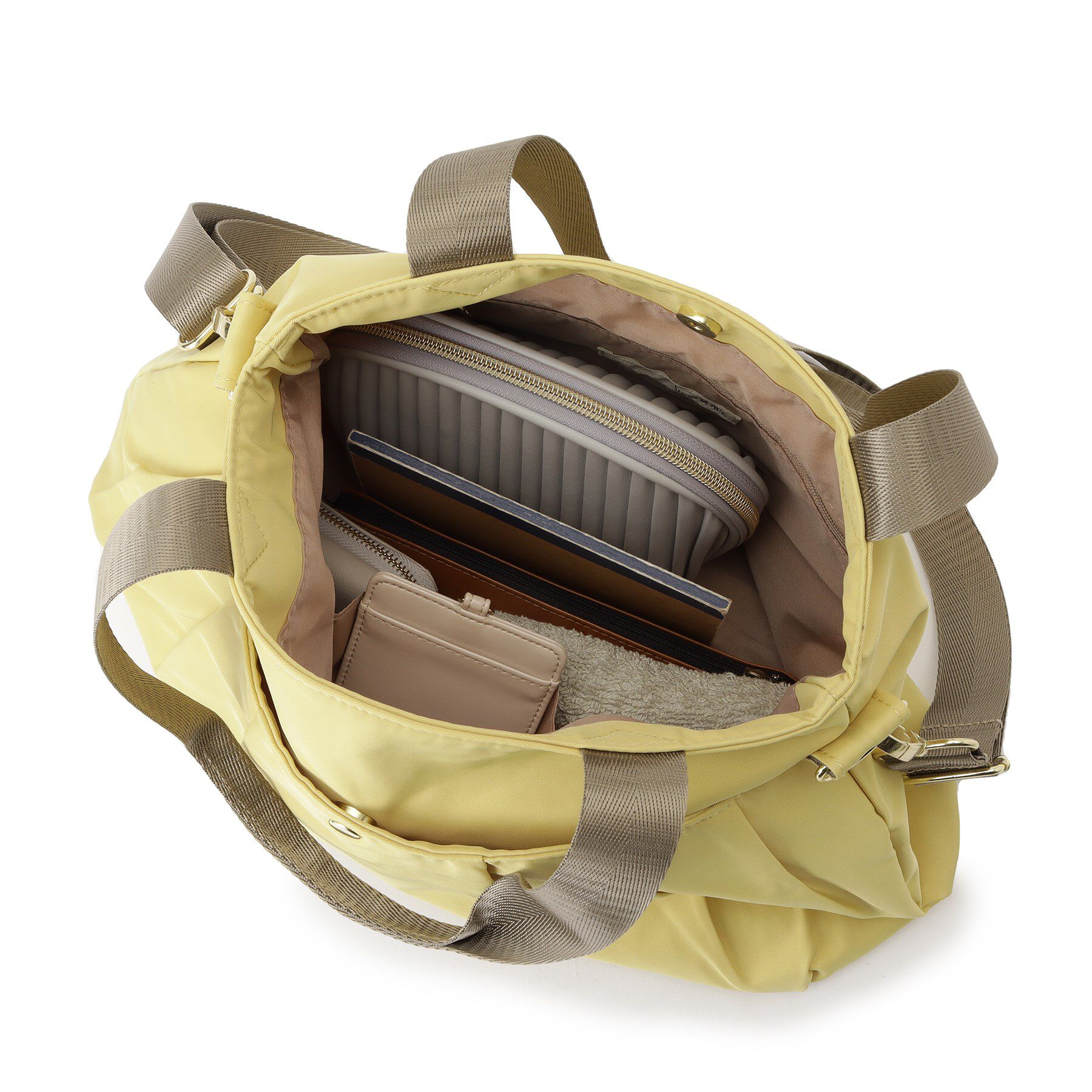 SHOO･LA･RUE「【撥水】ポケットタック2WAYトートバッグ」|トートバッグ|