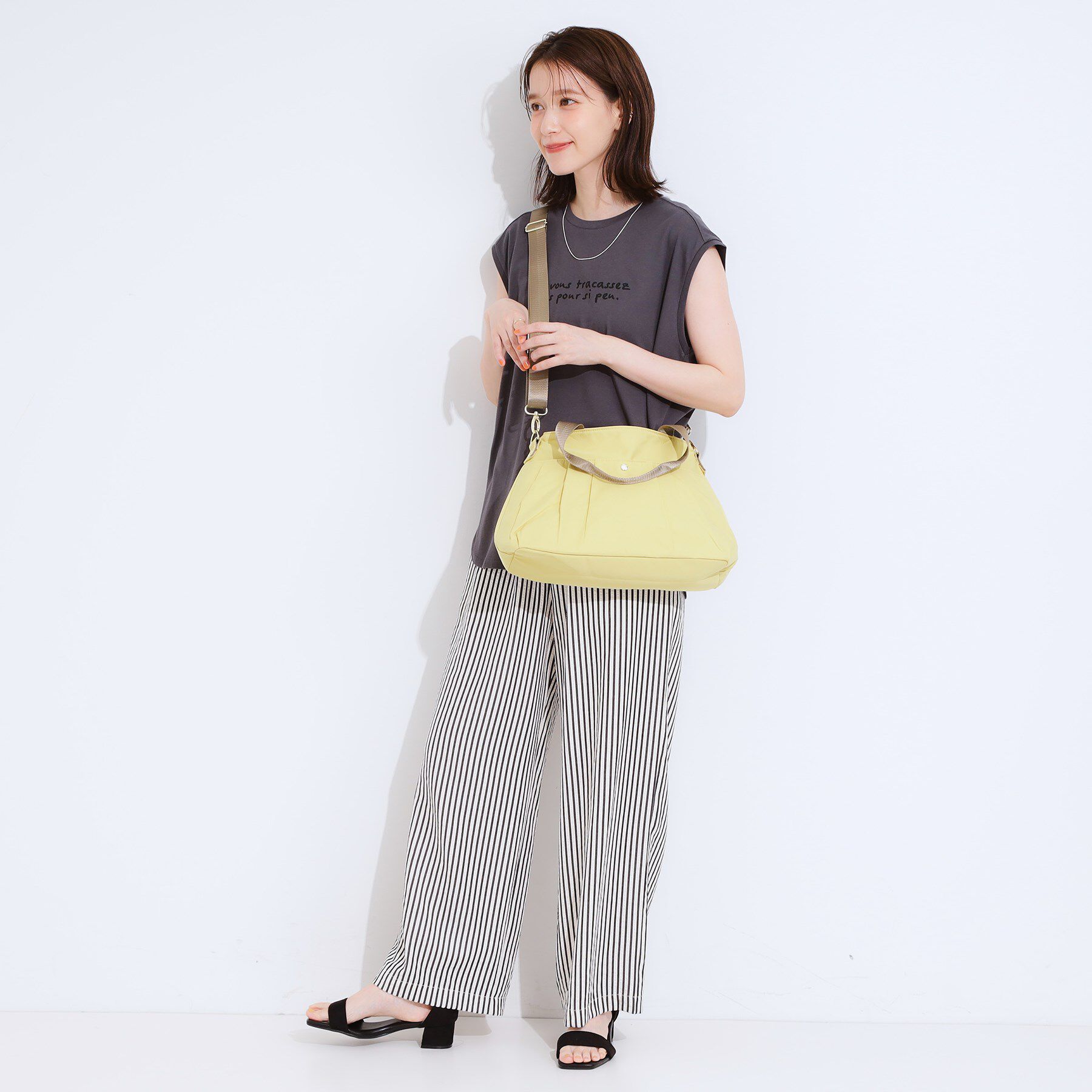 SHOO･LA･RUE「【撥水】ポケットタック2WAYトートバッグ」|トートバッグ|