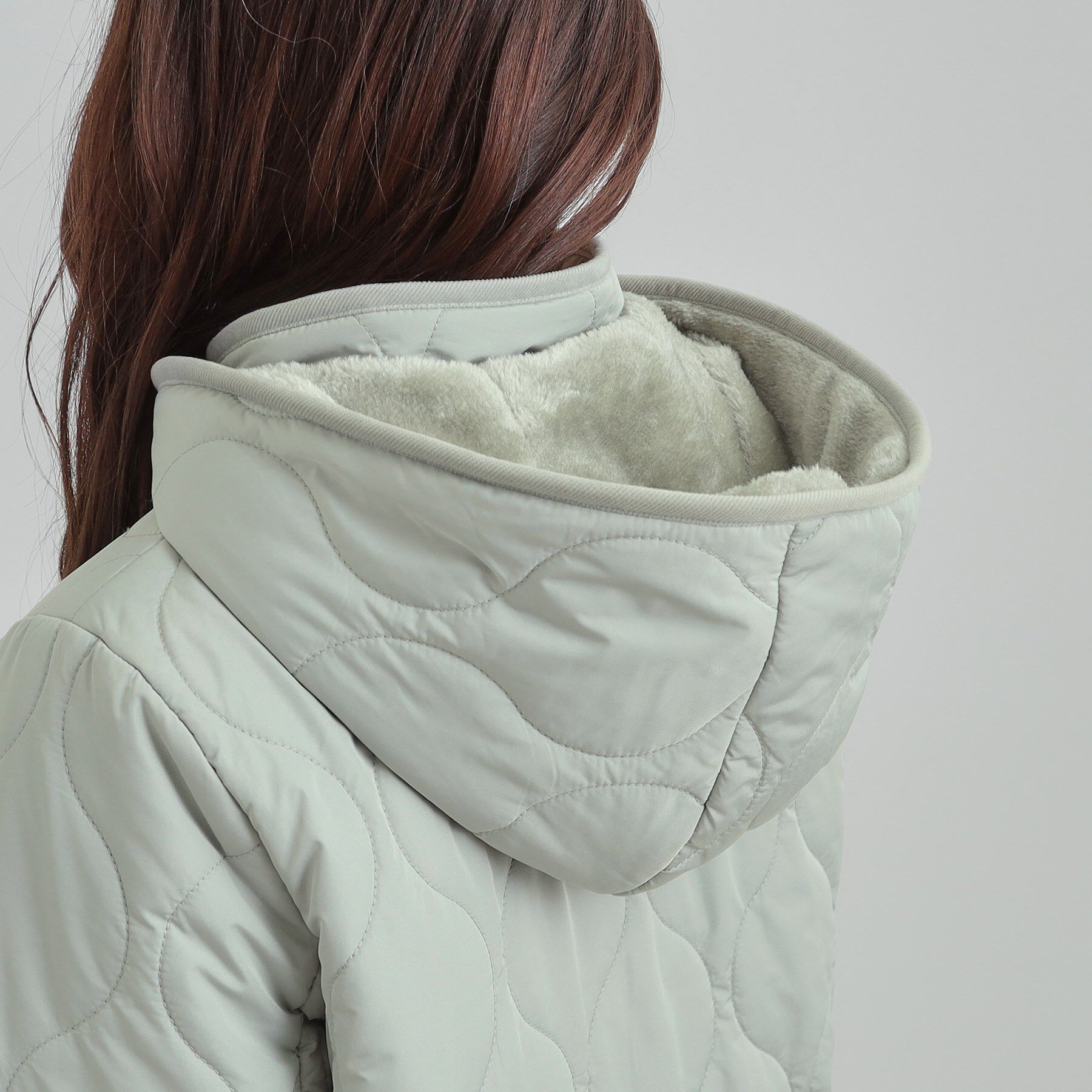 SHOO･LA･RUE「【撥水/フード取り外し可】冬に嬉しいこだわり満載 ひょうたん柄キルトコート」|その他|