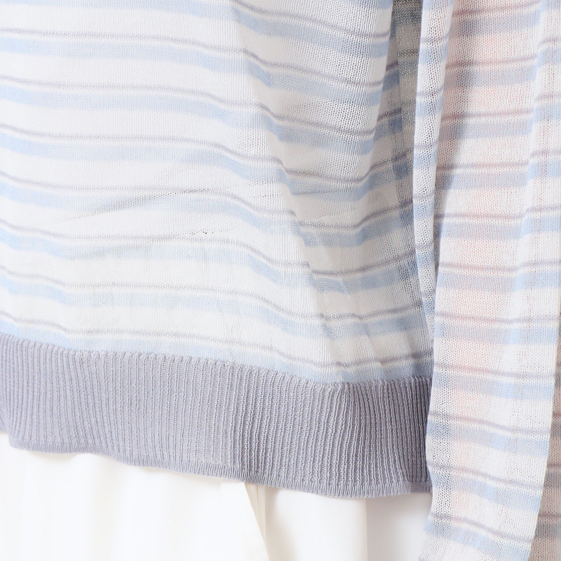 Dessin「【洗える】シアーカラ―ボーダーニット（S～L）」|ニット・セーター|