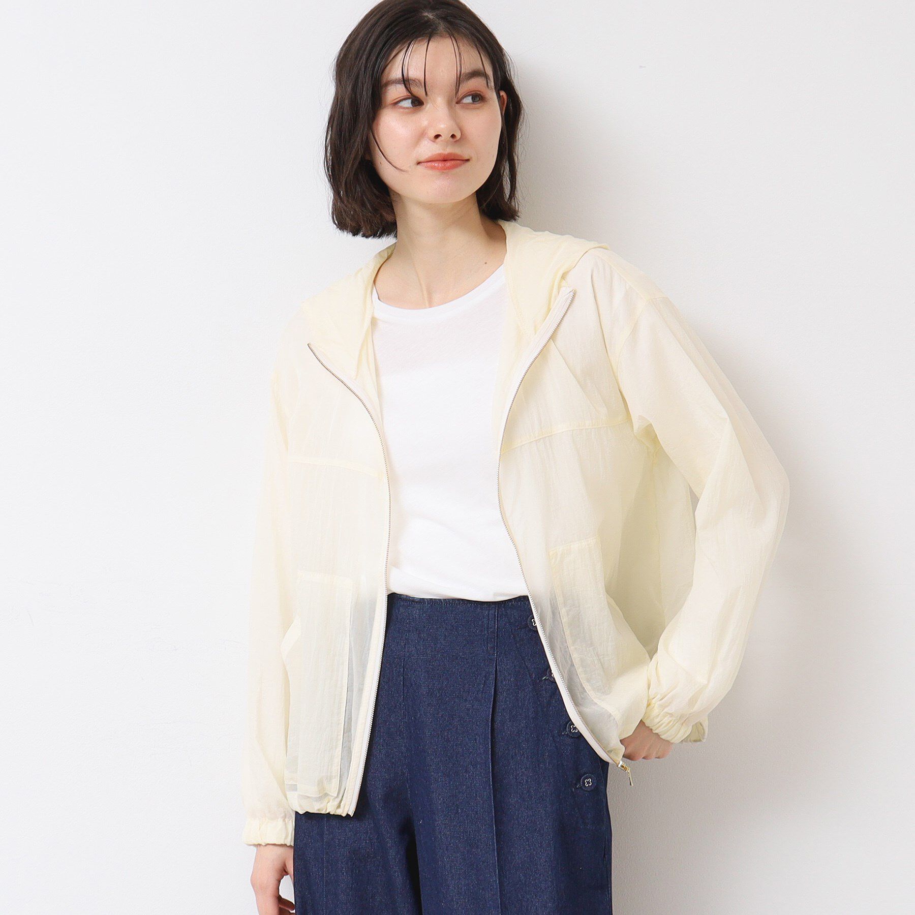 Dessin「【洗える】フーデットシアーブルゾン（S～L）」|ブルゾン・スタジャン|