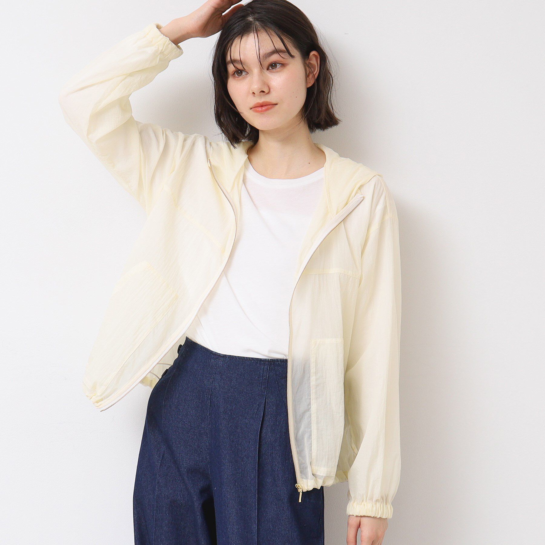 Dessin「【洗える】フーデットシアーブルゾン（S～L）」|ブルゾン・スタジャン|