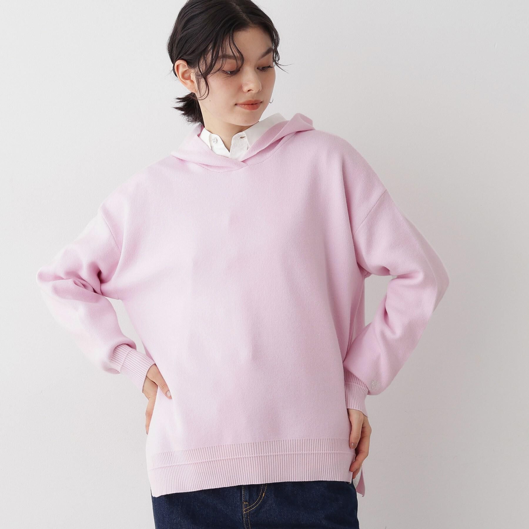 Dessin「【洗える／体型カバー】ちょうどいいニットパーカ」|ニット・セーター|