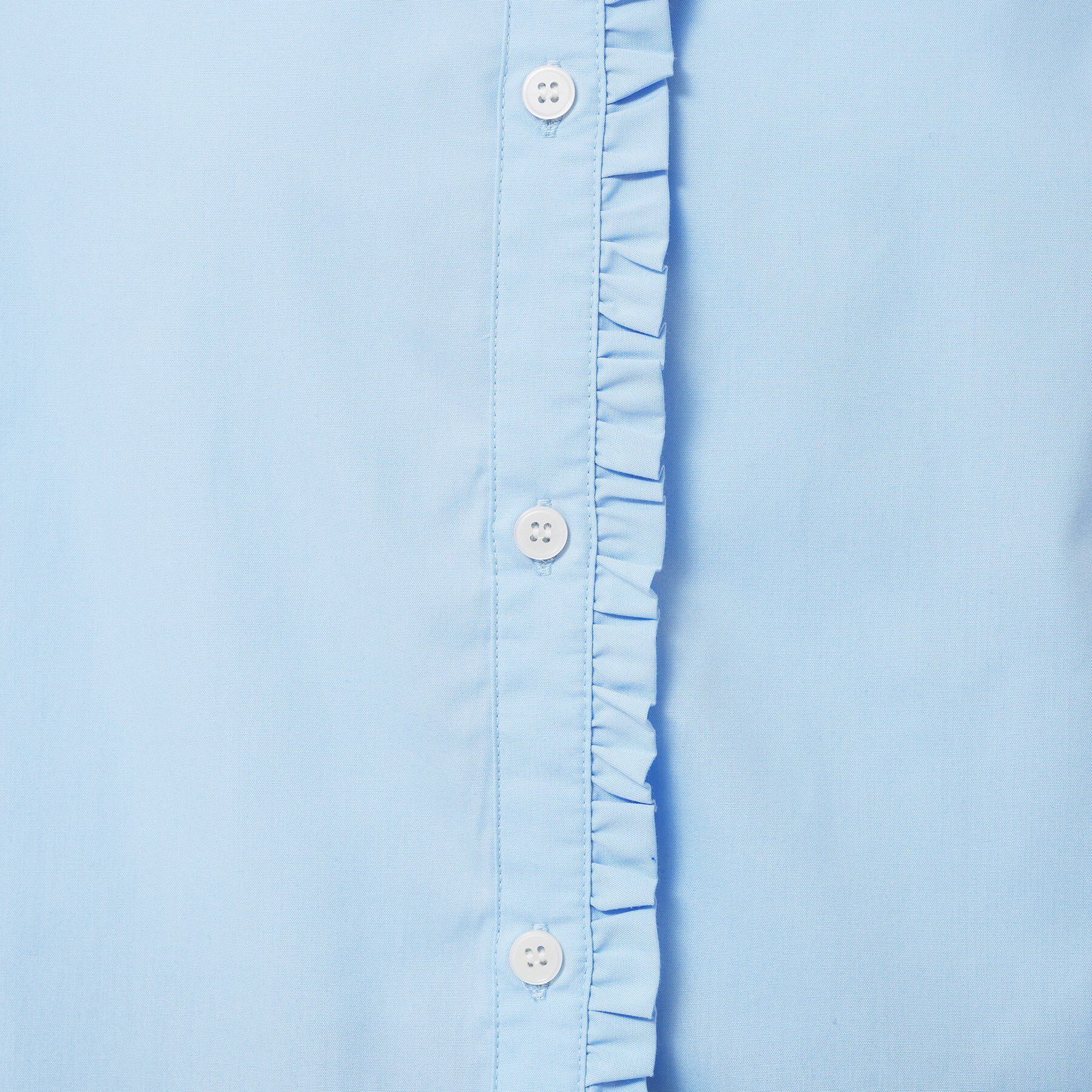 Dessin「【洗える】フリルネックブラウス」|シャツ・ブラウス|