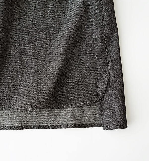 休日と詩「風まちロングシャツ」|シャツ・ブラウス|