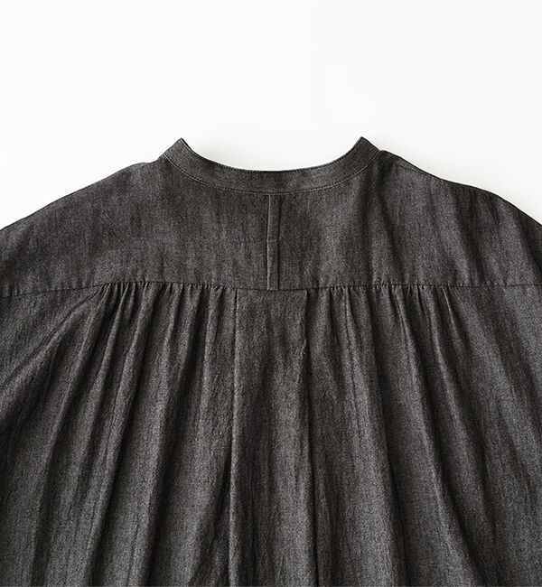 休日と詩「風まちロングシャツ」|シャツ・ブラウス|