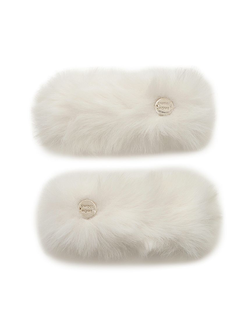 SNIDEL HOME「ファーヘアピン」|その他|WHT