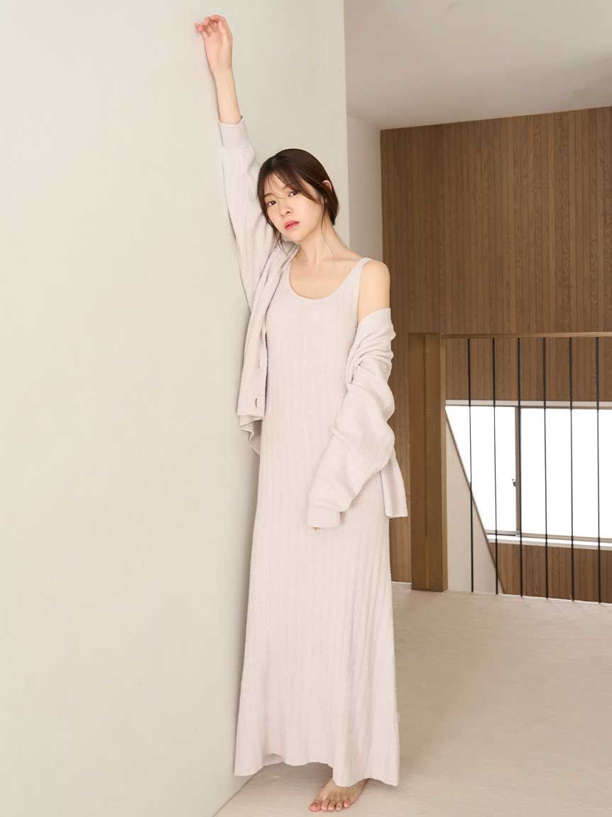 SNIDEL HOME「【WarmMisty】【吸湿発熱】 ハートボタンカーディガン」|ルームウェア|