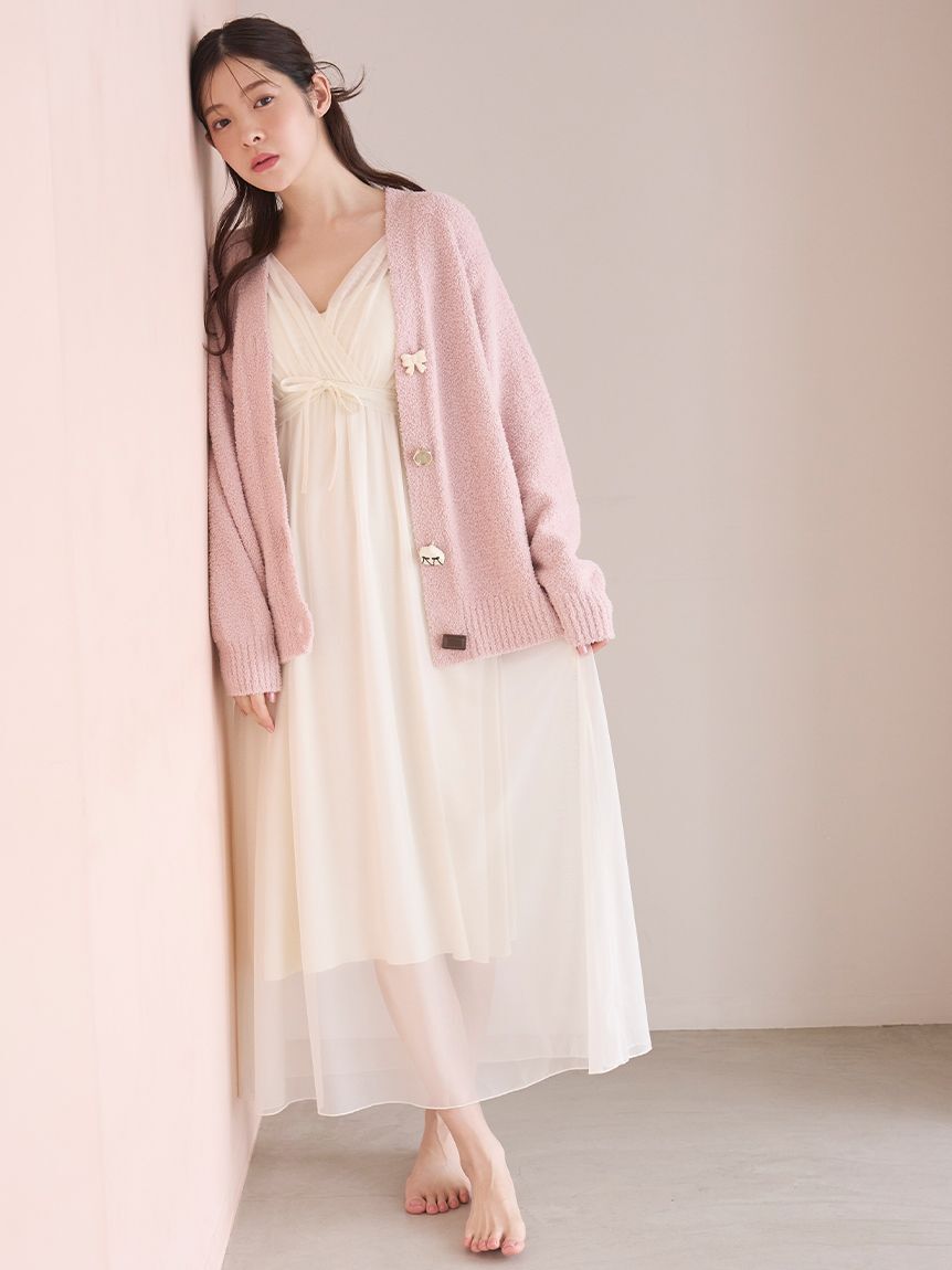 SNIDEL HOME「【Milcrea】ケーキ釦ニットカーディガン」|ルームウェア|