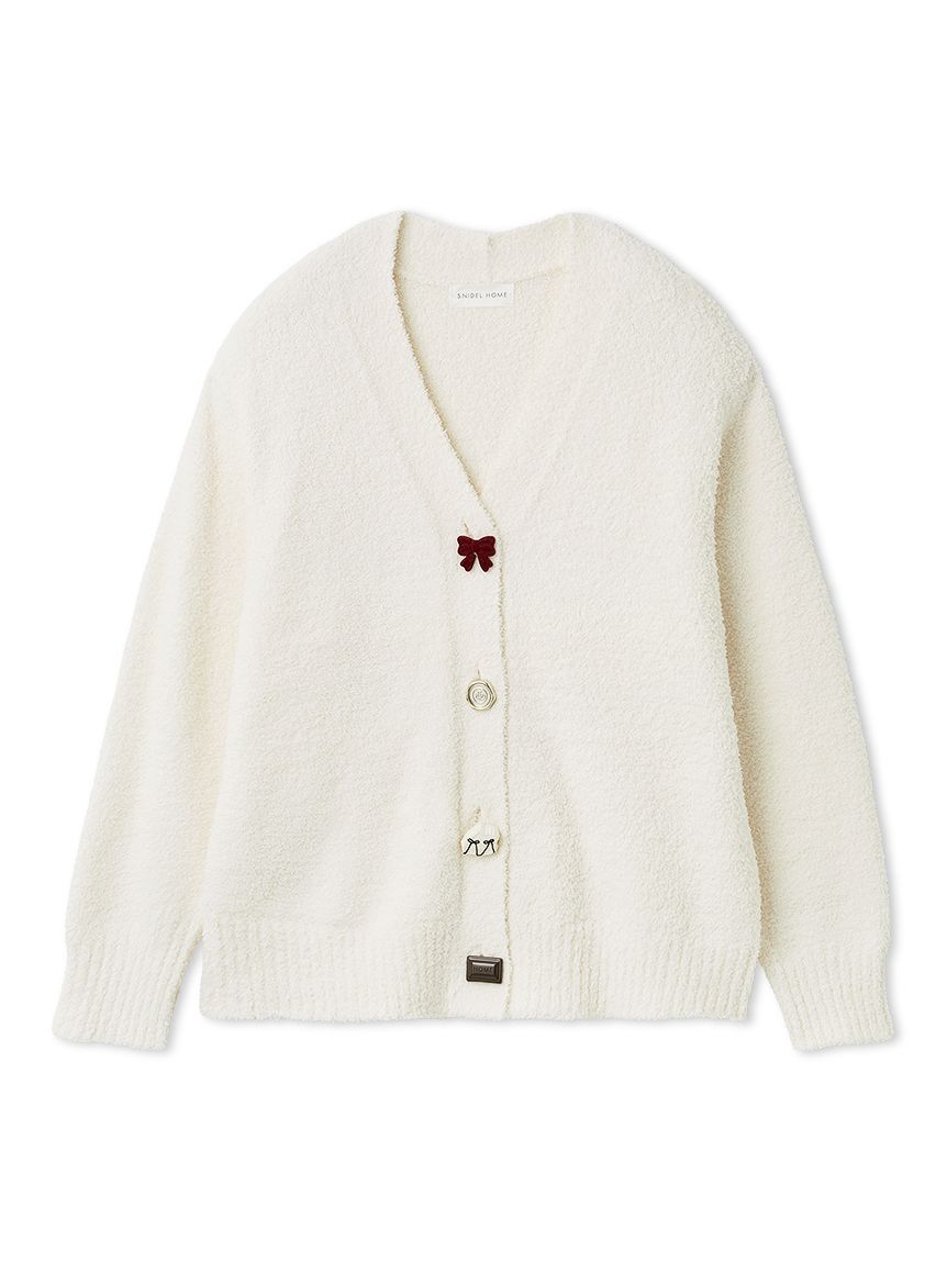 SNIDEL HOME「【Milcrea】ケーキ釦ニットカーディガン」|ルームウェア|
