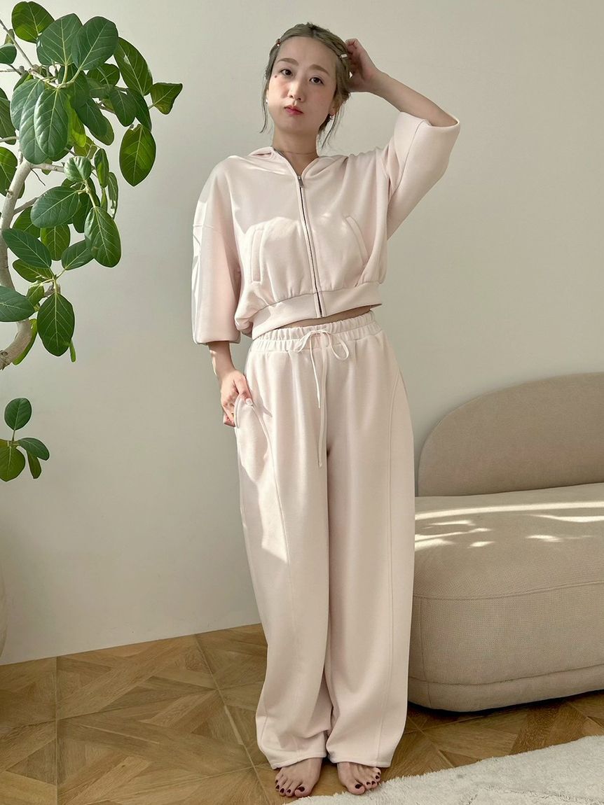 SNIDEL HOME「ボンディングスウェットパンツ」|ルームウェア|