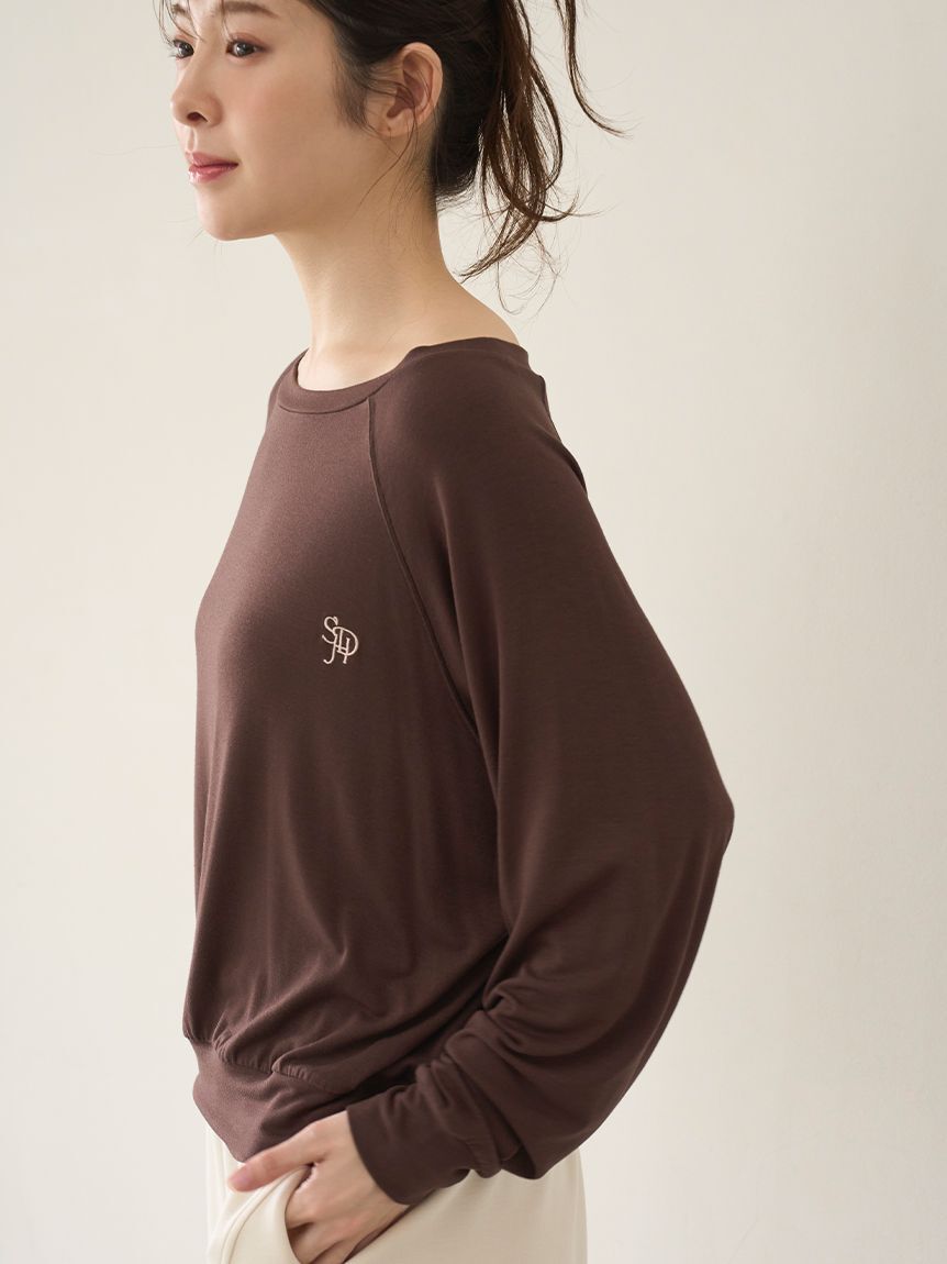 SNIDEL HOME「ワンポイントルーズカットソー」|ルームウェア|