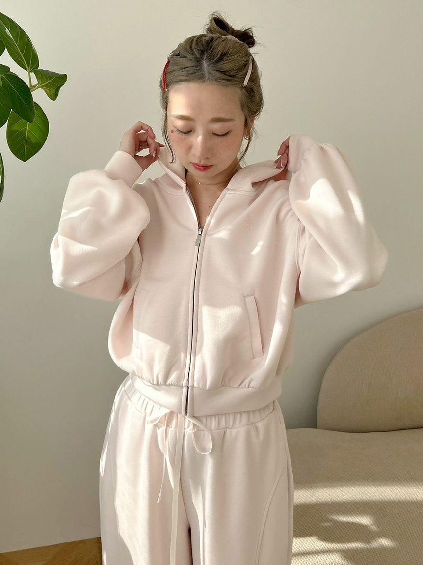 SNIDEL HOME「ボンディングスウェットパーカー」|ルームウェア|