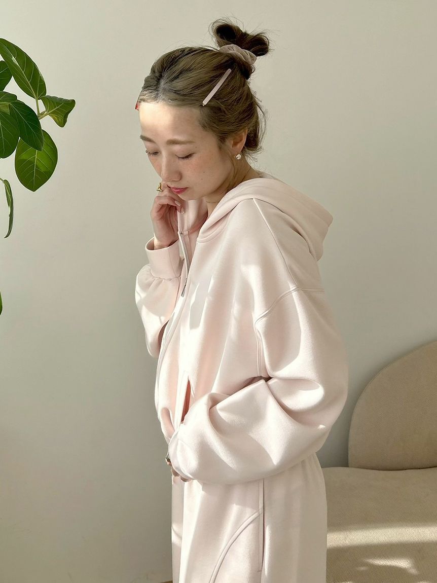 SNIDEL HOME「ボンディングスウェットパーカー」|ルームウェア|