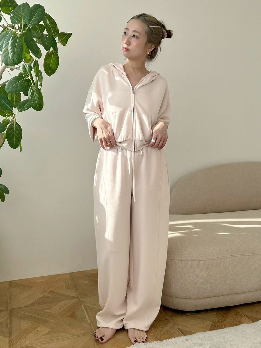 SNIDEL HOME「ボンディングスウェットパーカー」|ルームウェア|