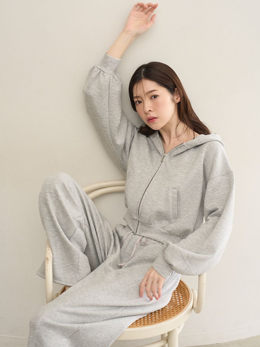 SNIDEL HOME「ボンディングスウェットパーカー」|ルームウェア|