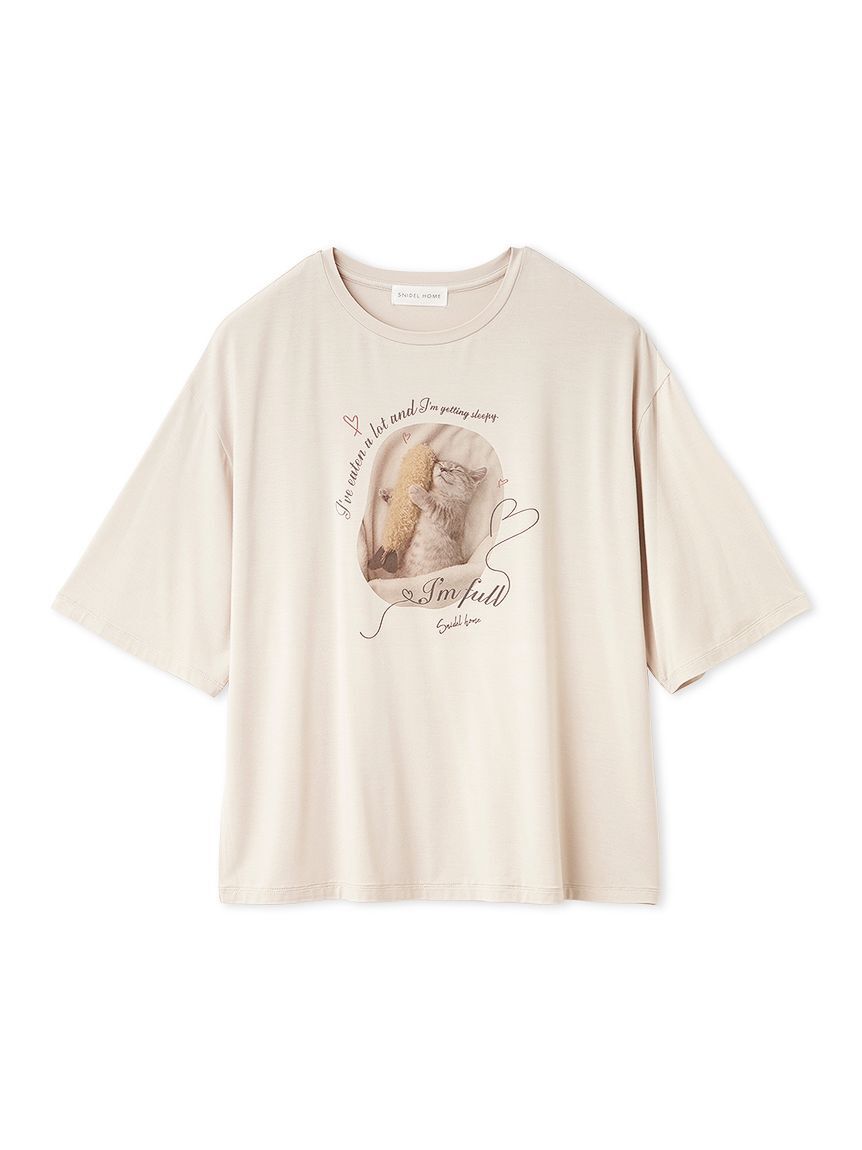 SNIDEL HOME「【KOROMO】【接触冷感】カットTシャツ」|ルームウェア|