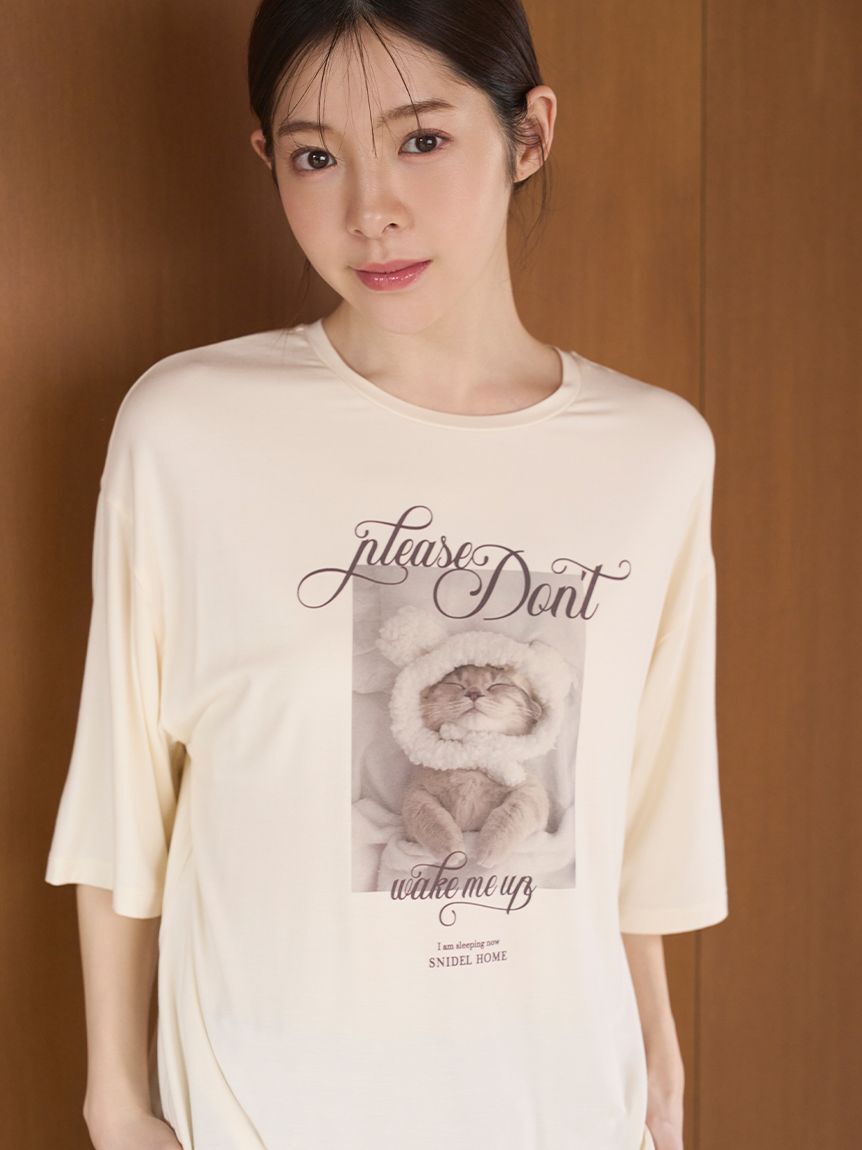 SNIDEL HOME「【KOROMO】【接触冷感】カットTシャツ」|ルームウェア|