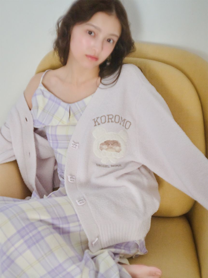 SNIDEL HOME「チェックフリルワンピース」|ルームウェア|