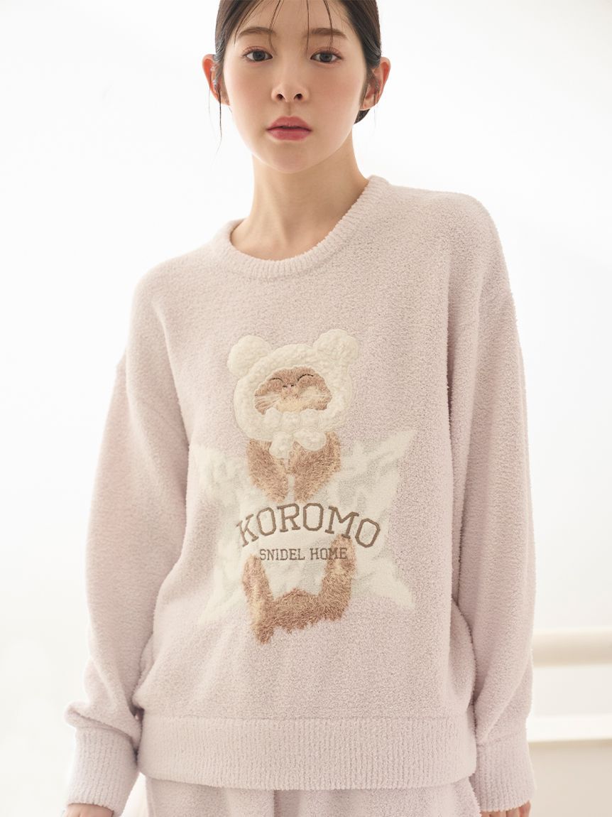 SNIDEL HOME「【WEB限定】【セット商品】【KOROMO】ニットプルオーバー＆ニットショートパンツSET」|ルームウェア|