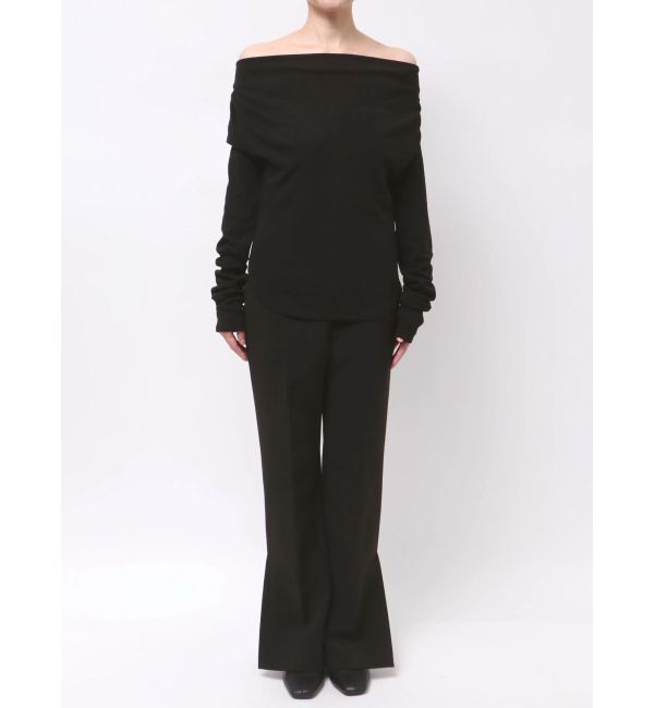 LAGUNAMOON「オフショルドレープ2WAYトップス」|Tシャツ・カットソー|