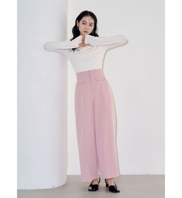 LAGUNAMOON「オフショルドレープ2WAYトップス」|Tシャツ・カットソー|