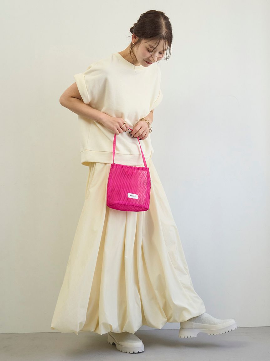 emmi atelier「メッシュミニトートバッグ」|トートバッグ|