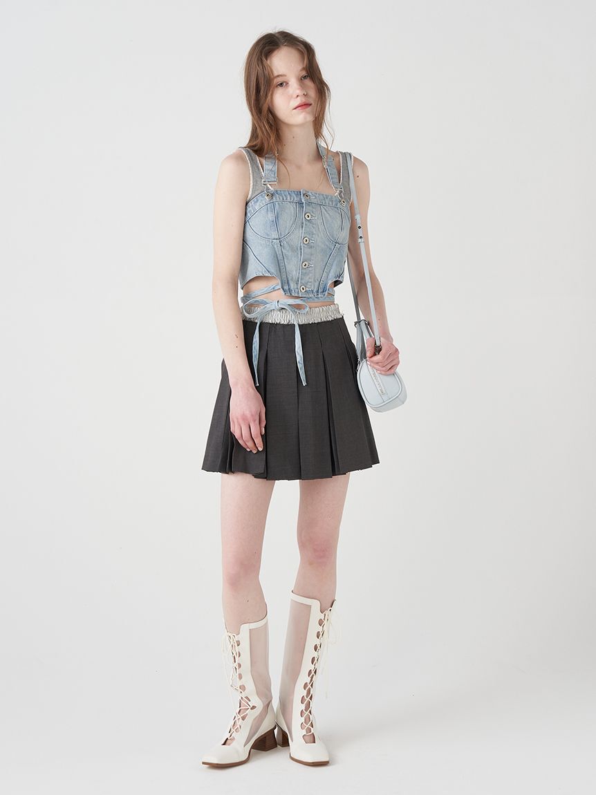 FURFUR「リボンカシメミニボストンバッグ」|ボストンバッグ|