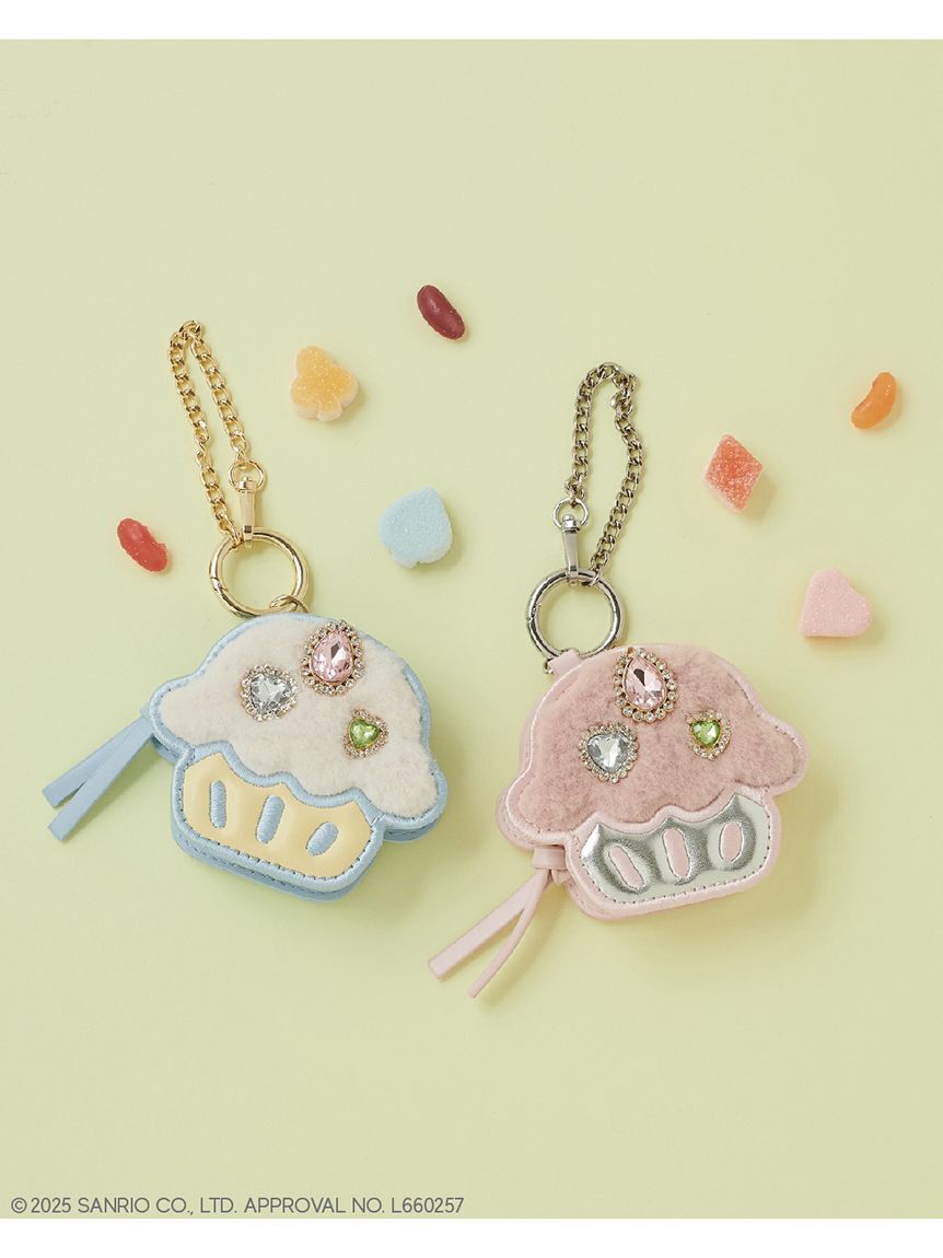 FURFUR「FRESH PUNCH カップケーキチャーム」|キーケース|