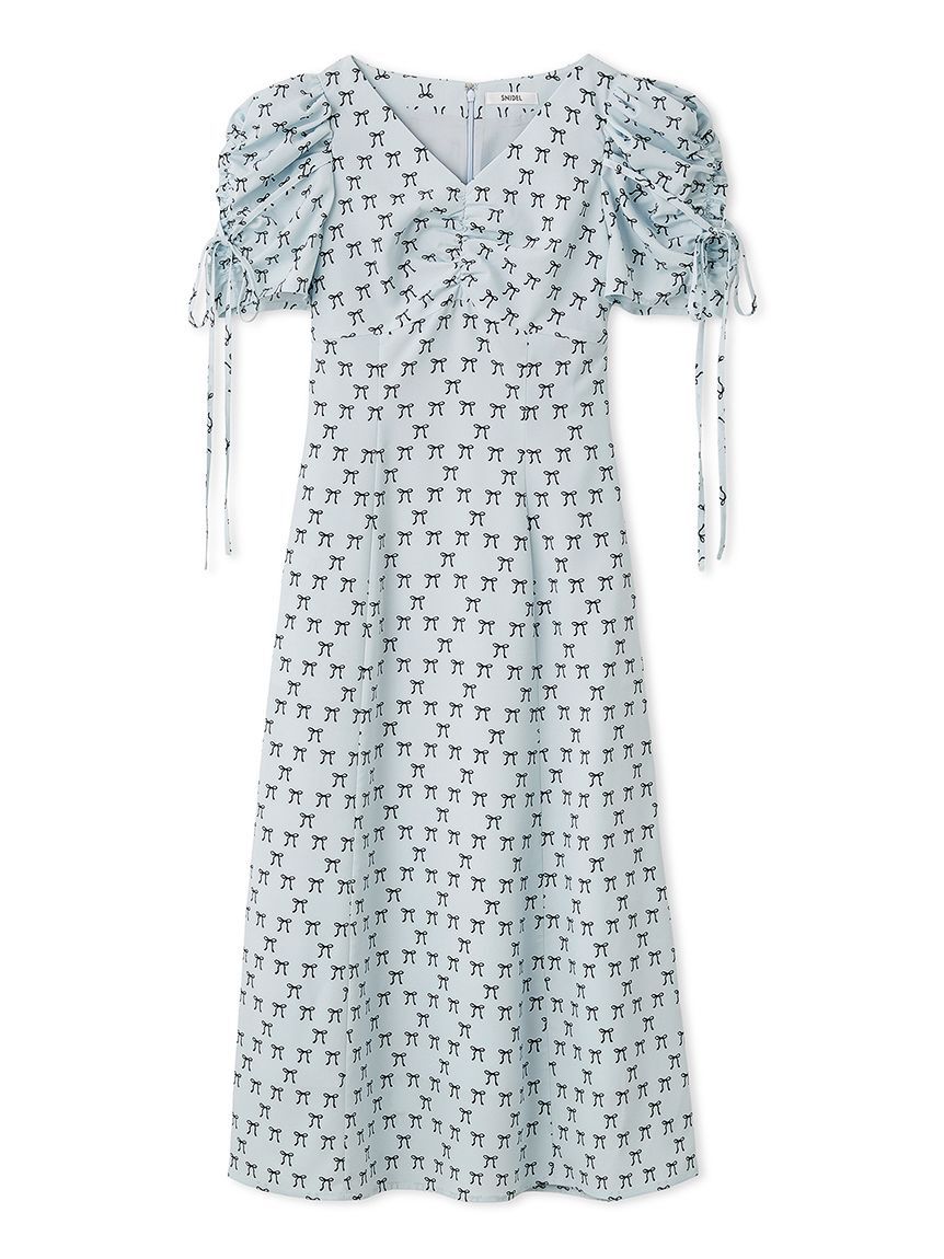 SNIDEL「リボンモチーフワンピース」|ワンピース|