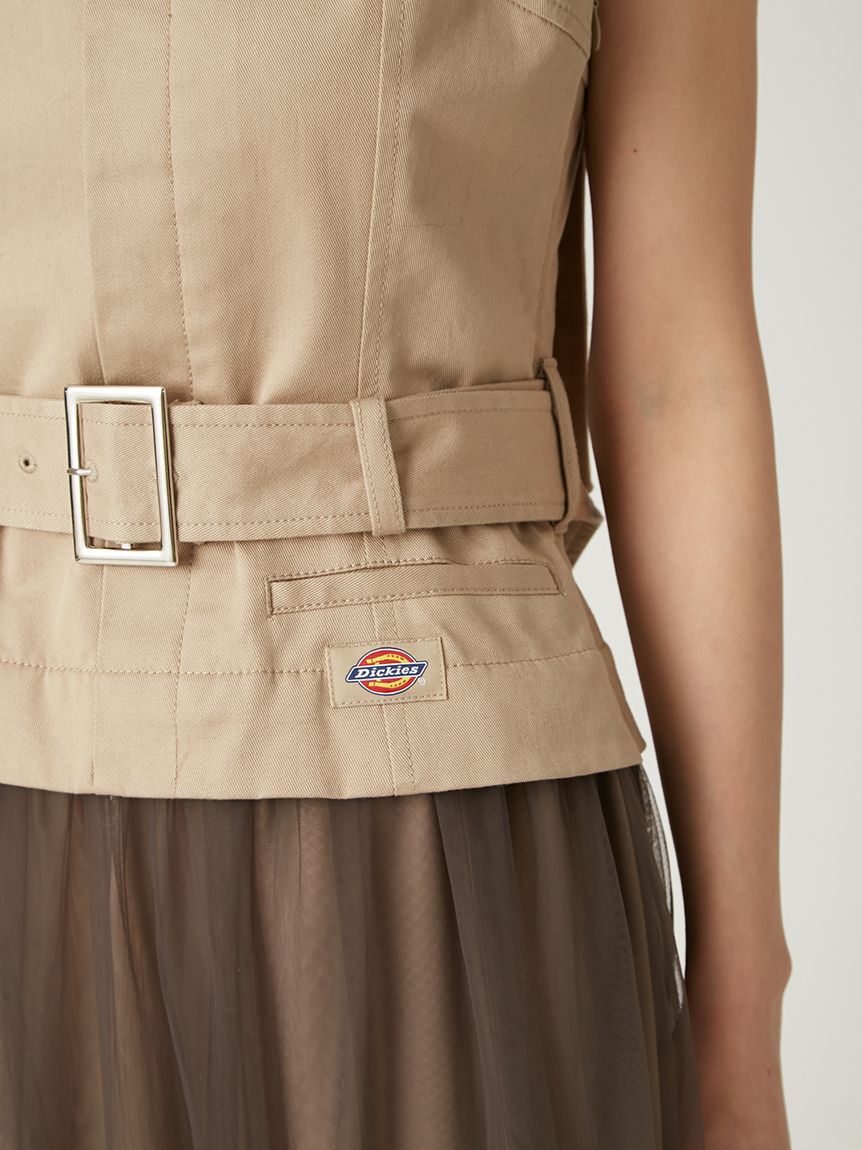 FRAY I.D「【FRAY I.D｜Dickies】チュールコンビジャンパードレス」|ドレス|