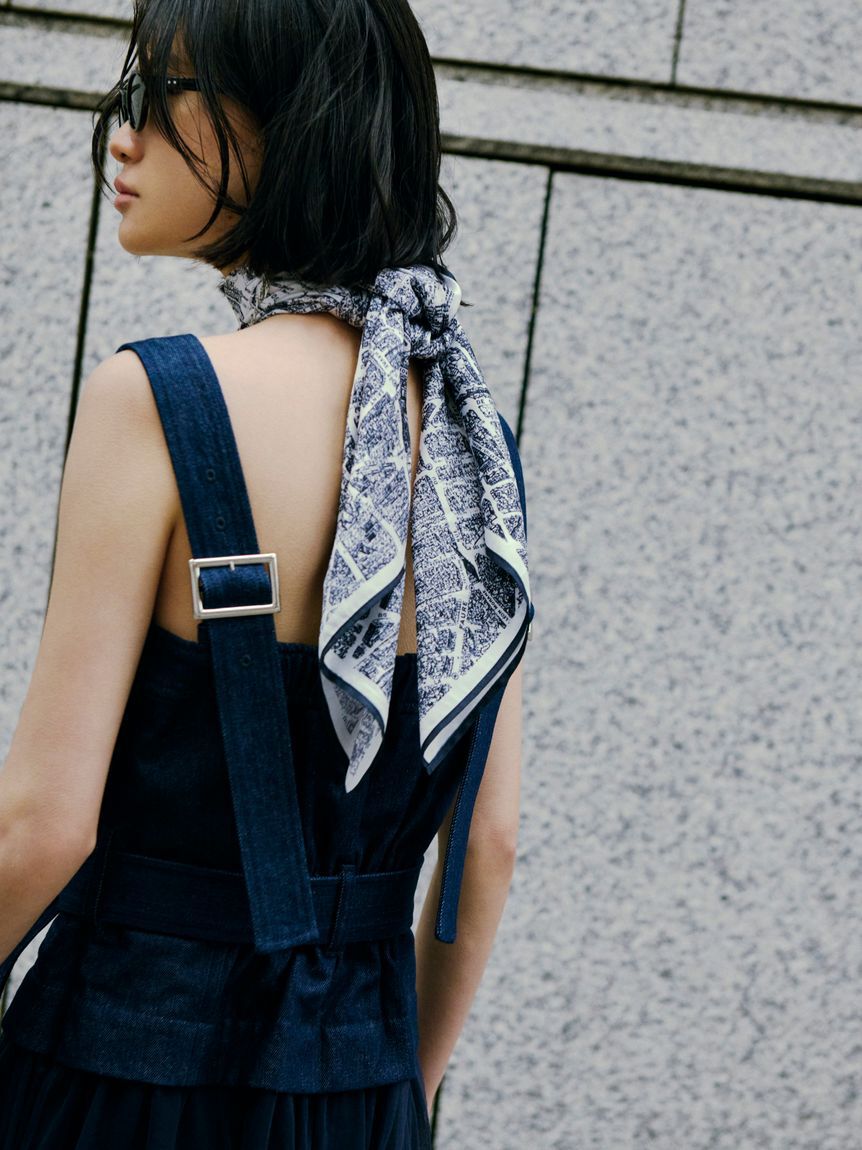 FRAY I.D「【FRAY I.D｜Dickies】チュールコンビジャンパードレス」|ドレス|