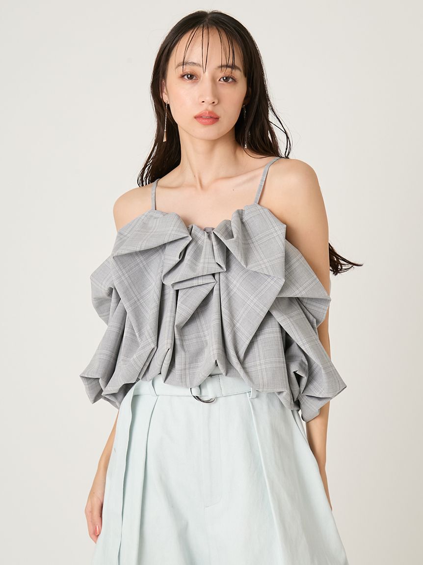 FRAY I.D「ボリュームパフブラウス」|シャツ・ブラウス|