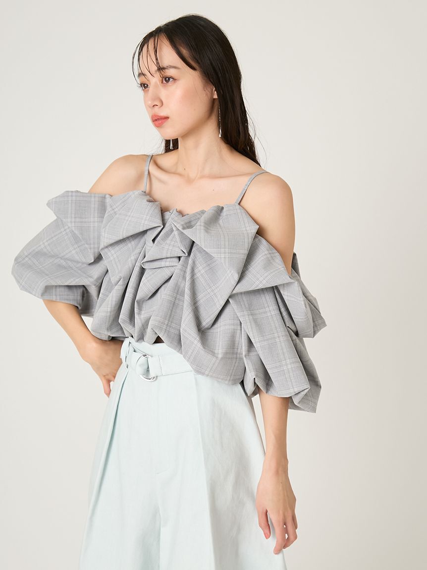 FRAY I.D「ボリュームパフブラウス」|シャツ・ブラウス|