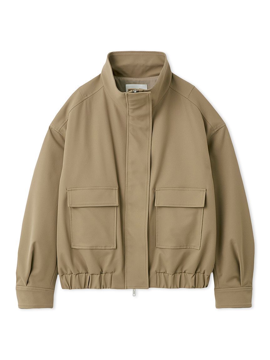 FRAY I.D「スタンドカラーオーバーサイズブルゾン」|ブルゾン・スタジャン|