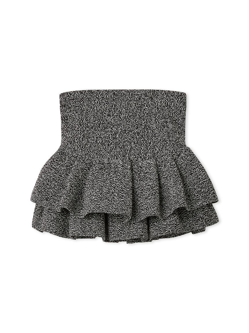 FRAY I.D「ランダムペプラムニットベアトップス」|ニット・セーター|