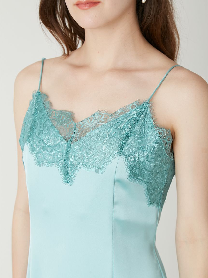 FRAY I.D「レーストリムマーメイドワンピース」|ワンピース|