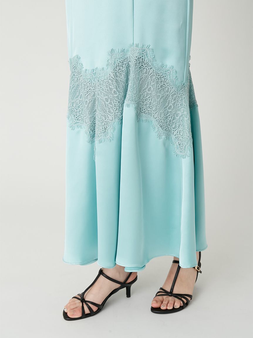 FRAY I.D「レーストリムマーメイドワンピース」|ワンピース|