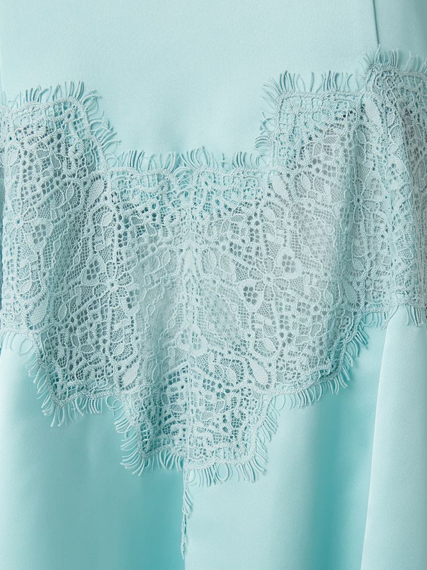 FRAY I.D「レーストリムマーメイドワンピース」|ワンピース|