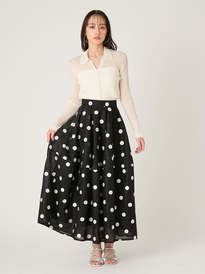 FRAY I.D「ボンディングチュール構築スカート」|スカート|