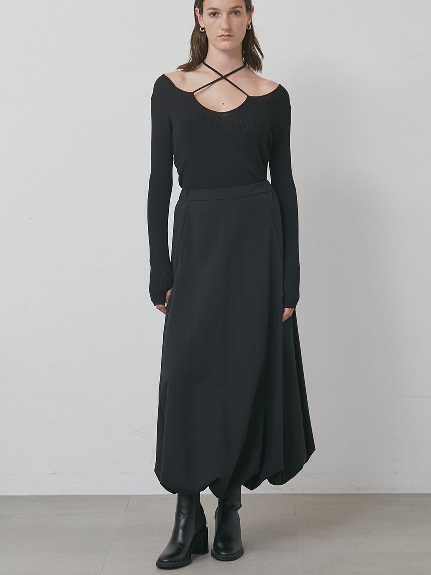 styling/「【S/S(エスバイエス)】ホルターネックトップス＜ウォッシャブル・接触冷感＞」|プルオーバー|