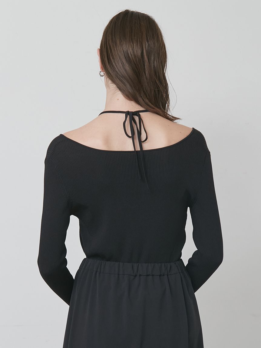 styling/「【S/S(エスバイエス)】ホルターネックトップス＜ウォッシャブル・接触冷感＞」|プルオーバー|