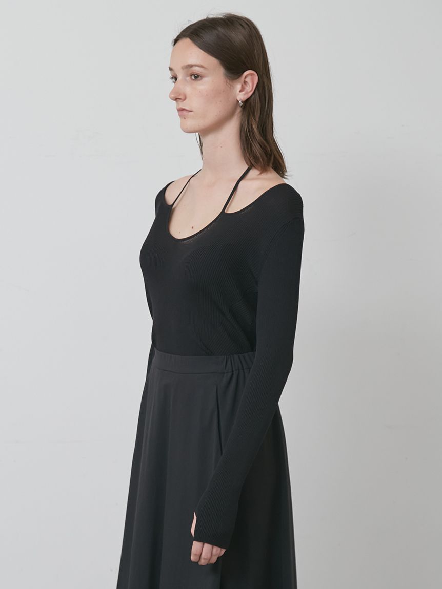 styling/「【S/S(エスバイエス)】ホルターネックトップス＜ウォッシャブル・接触冷感＞」|プルオーバー|