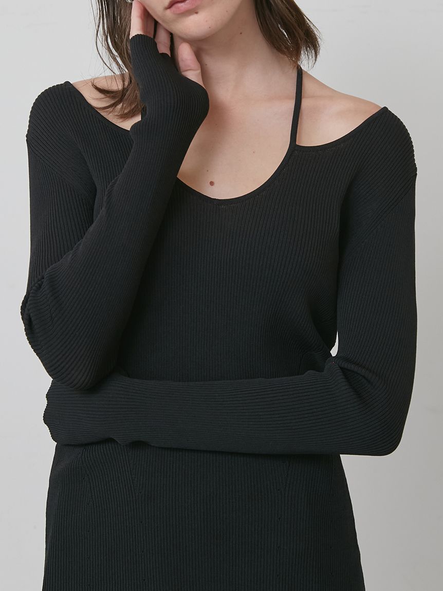 styling/「【S/S(エスバイエス)】ホルターネックトップス＜ウォッシャブル・接触冷感＞」|プルオーバー|