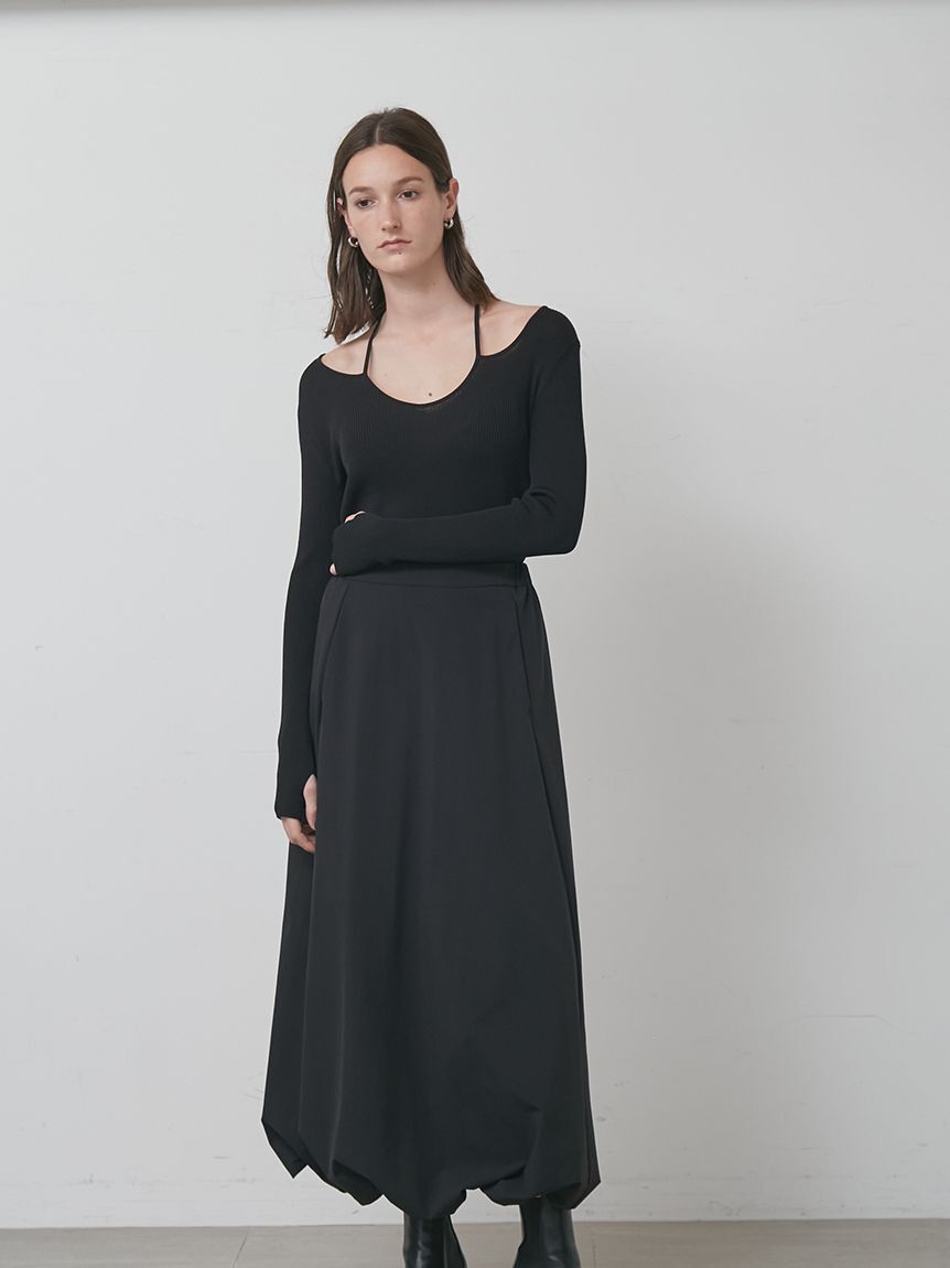 styling/「【S/S(エスバイエス)】ホルターネックトップス＜ウォッシャブル・接触冷感＞」|プルオーバー|