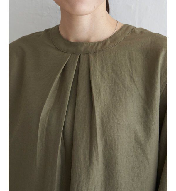 ikka「前後2WAYバンドカラーシャツ」|シャツ・ブラウス|