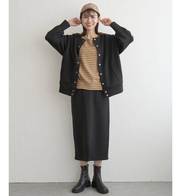 ikka「GOKU楽ダンボールカーディガン」|カーディガン|