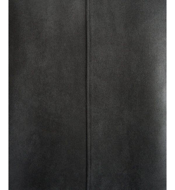 ikka「GOKU楽カットソー フェイクスエード裾スリットプルオーバー」|パーカー|