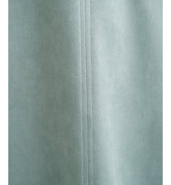 ikka「GOKU楽カットソー フェイクスエード裾スリットプルオーバー」|パーカー|